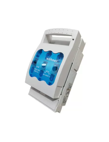 Wohner 33200 NH00 Trennsockel für Panel, M8-Schrauben